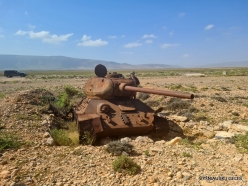 Near Ghubbah. Old Russian tanks (6)