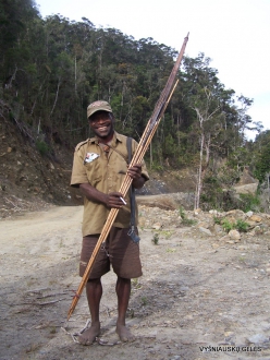 West Papua. Arfak Mountains. Hingk (3) Papuan hunter
